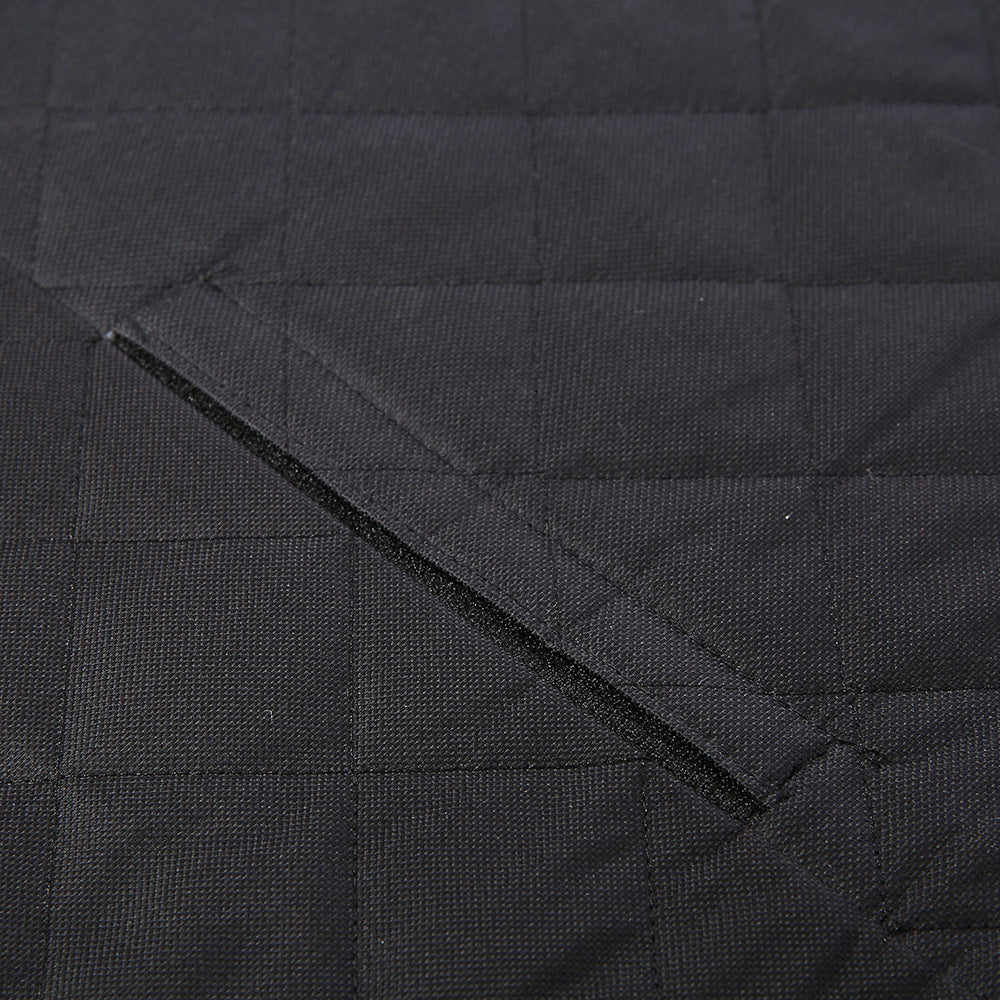 Dog Car Seat Cover View Mesh Pet Carrier Hammock Safety Protector Car Rear Back Seat Mat with Zipper and Pocket for Travel