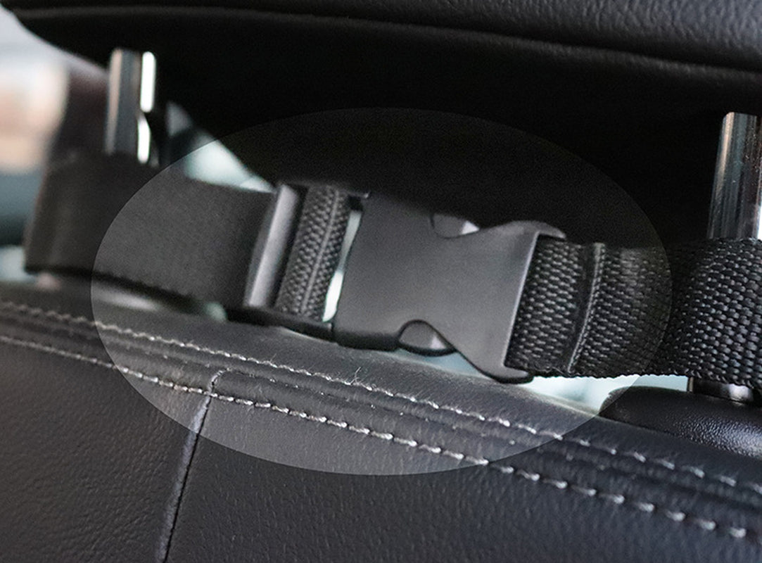 Dog Car Seat Cover View Mesh Pet Carrier Hammock Safety Protector Car Rear Back Seat Mat with Zipper and Pocket for Travel