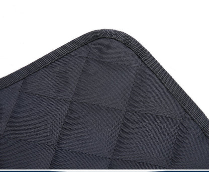 Dog Car Seat Cover View Mesh Pet Carrier Hammock Safety Protector Car Rear Back Seat Mat with Zipper and Pocket for Travel