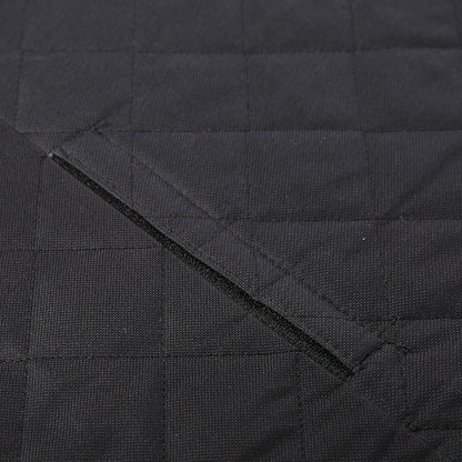 Dog Car Seat Cover View Mesh Pet Carrier Hammock Safety Protector Car Rear Back Seat Mat with Zipper and Pocket for Travel