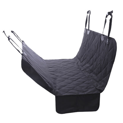 Dog Car Seat Cover View Mesh Pet Carrier Hammock Safety Protector Car Rear Back Seat Mat with Zipper and Pocket for Travel